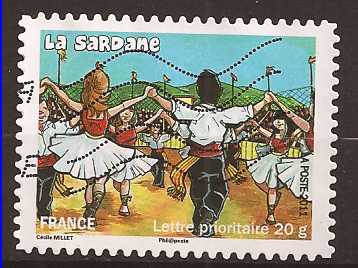 Timbre: F&ecirc;tes et Traditions: La  sardane