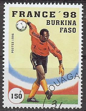 Timbre: FOOTBALL Coupe du monde France 98