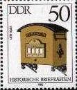 Timbre: Boites aux lettres historiques