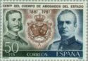 Timbre: Centenario del Cuerpo de Abogados del Estado