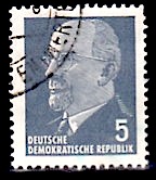 Timbre: Pr&eacute;sident Walter Ulbricht