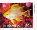 Timbre:  poisson du r&eacute;cif corallien au Nord-Est de l'Australie