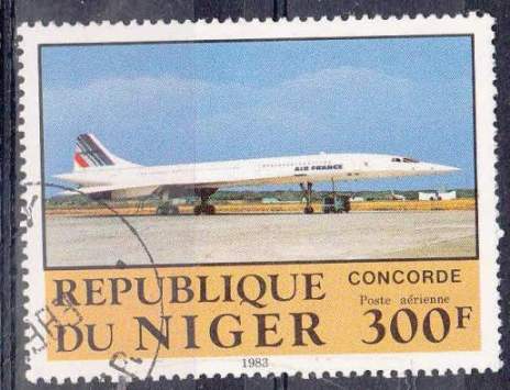 Timbre: Avion supersonique Concorde