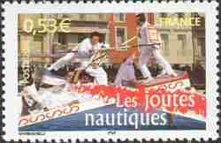Timbre: Les joutes nautiques