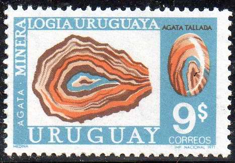 Timbre: Mineral - Agate taill&eacute;