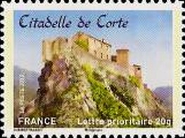 Timbre: Chateaux :Citadelle de Corte