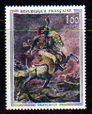 Timbre: Officier de chasseurs de la Garde de G&eacute;ricault