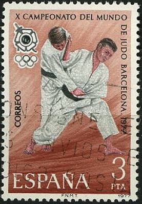 Timbre: Champ. du monde de judo