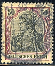 Timbre: Germania l&eacute;gende Deutsches Reich