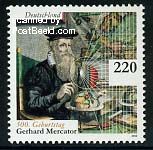 Timbre: Gerhard Mercator