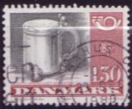 Timbre: Chope en argent (Bloc de 4)