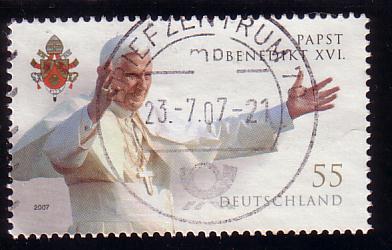 Timbre: Pape Benoît XVI