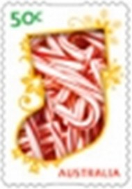 Timbre: No&euml;l 2009 NON ADHESIF